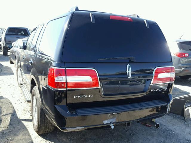 5LMFU28547LJ08679 - 2007 LINCOLN NAVIGATOR BLACK photo 3