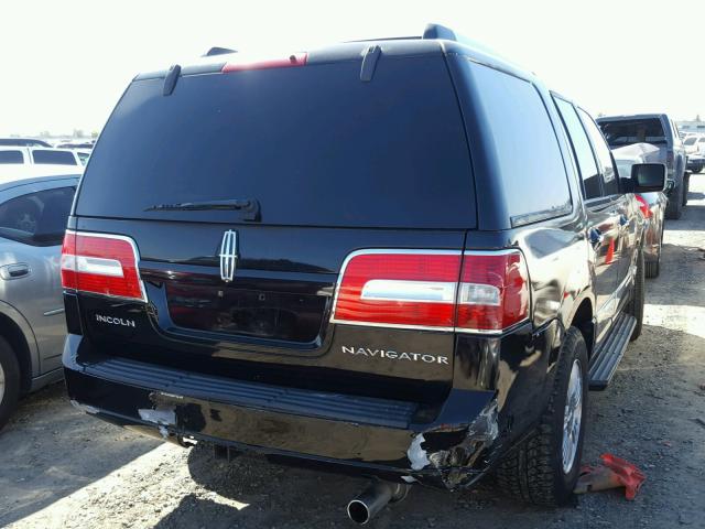 5LMFU28547LJ08679 - 2007 LINCOLN NAVIGATOR BLACK photo 4