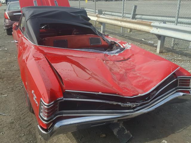 136677B125596 - 1967 CHEVROLET CHEVELLESS RED photo 10