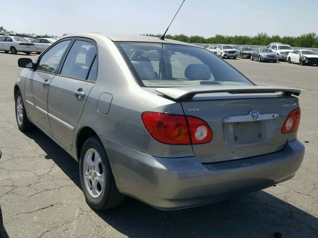 1NXBR32E14Z327445 - 2004 TOYOTA COROLLA CE SILVER photo 3