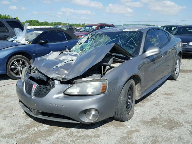 2G2WP552171101936 - 2007 PONTIAC GRAND PRIX GRAY photo 2