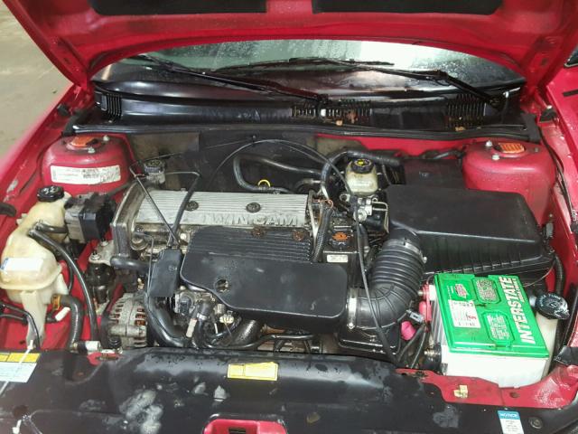 1G2NE52T8YM705326 - 2000 PONTIAC GRAND AM S Qırmızı foto 7