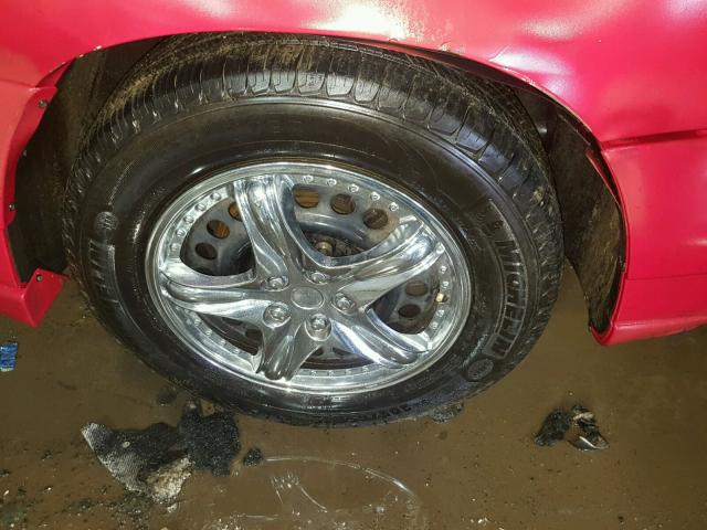 1G2NE52T8YM705326 - 2000 PONTIAC GRAND AM S Qırmızı foto 9