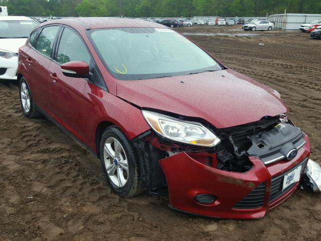 1FADP3K2XDL112487 - 2013 FORD FOCUS SE RED photo 1