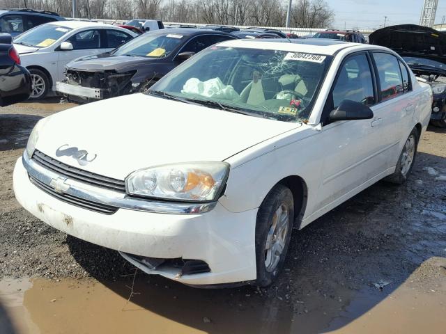 1G1ZU54814F123780 - 2004 CHEVROLET MALIBU LT WHITE photo 2