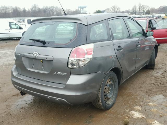 2T1KR32EX7C632495 - 2007 TOYOTA COROLLA MA GRAY photo 4