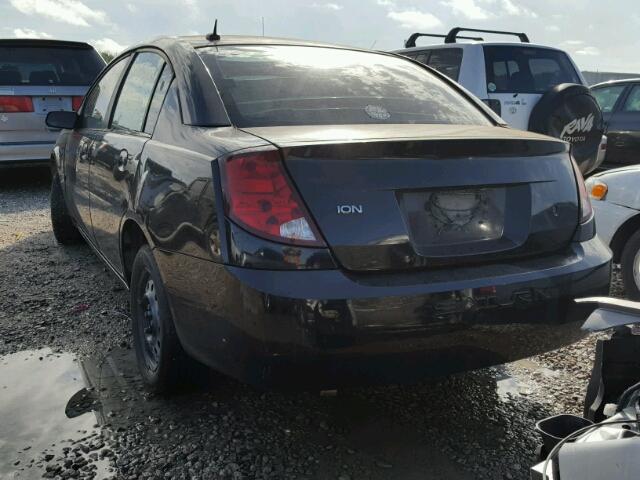 1G8AJ55F17Z166331 - 2007 SATURN ION LEVEL BLACK photo 3