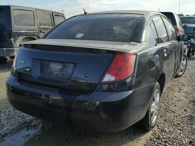 1G8AJ55F17Z166331 - 2007 SATURN ION LEVEL BLACK photo 4