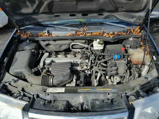 1G8AJ55F17Z166331 - 2007 SATURN ION LEVEL BLACK photo 7