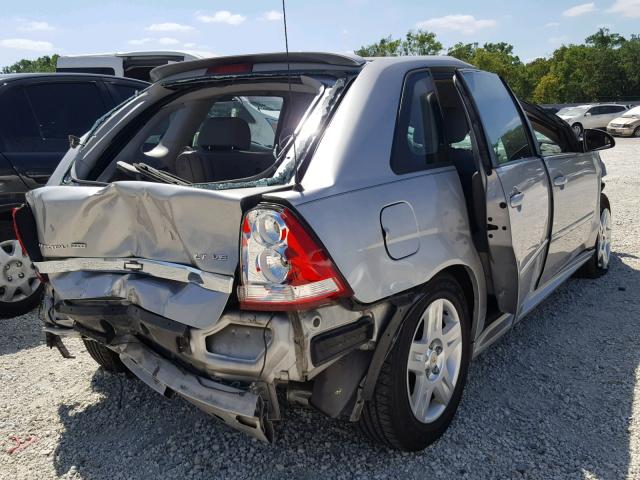 1G1ZT61856F265226 - 2006 CHEVROLET MALIBU MAX ვერცხლისფერი ფოტო 4