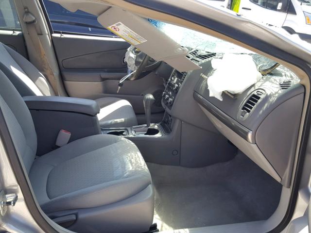 1G1ZT61856F265226 - 2006 CHEVROLET MALIBU MAX ვერცხლისფერი ფოტო 5