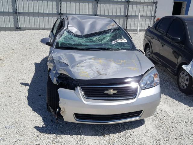 1G1ZT61856F265226 - 2006 CHEVROLET MALIBU MAX ვერცხლისფერი ფოტო 9