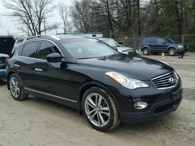 JN1AJ0HR8CM452346 - 2012 INFINITI EX35 BASE BLACK photo 1