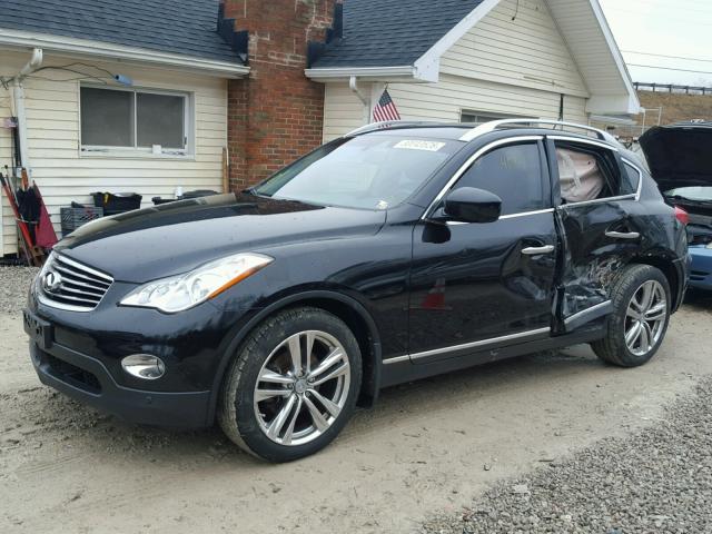 JN1AJ0HR8CM452346 - 2012 INFINITI EX35 BASE BLACK photo 2