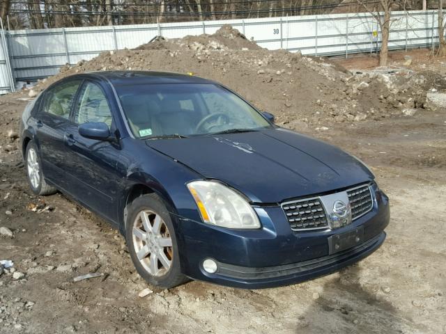 1N4BA41E84C823194 - 2004 NISSAN MAXIMA SE BLUE photo 1