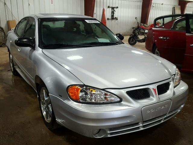 1G2NG52E13M556536 - 2003 PONTIAC GRAND AM S SILVER photo 1