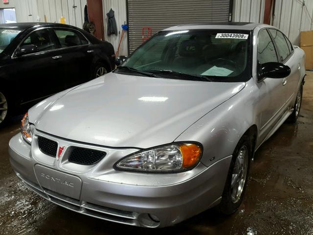 1G2NG52E13M556536 - 2003 PONTIAC GRAND AM S SILVER photo 2