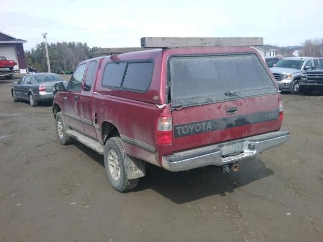 JT4UN22D5V0046851 - 1997 TOYOTA T100 XTRAC RED photo 3