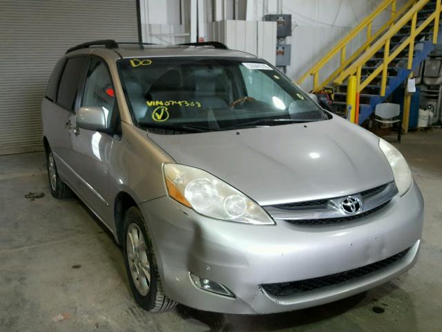 5TDBA22C96S074368 - 2006 TOYOTA SIENNA XLE SILVER photo 1