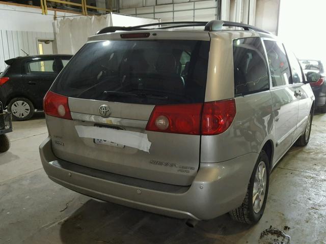 5TDBA22C96S074368 - 2006 TOYOTA SIENNA XLE SILVER photo 4