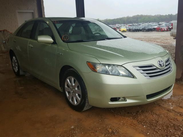 4T1BB46K97U016781 - 2007 TOYOTA CAMRY GREEN photo 1