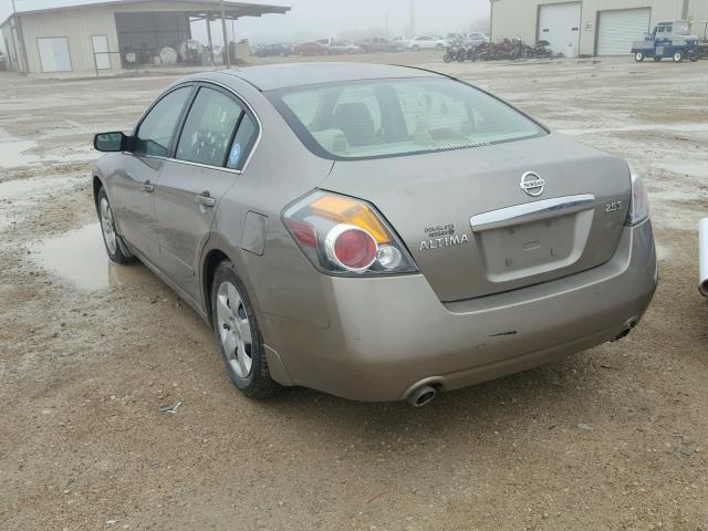 1N4AL21E87C133816 - 2007 NISSAN ALTIMA 2.5 BEIGE photo 3