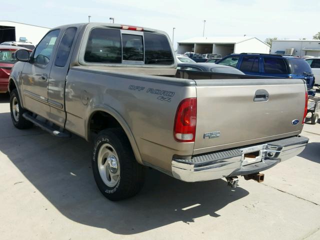 1FTRX18L81NA80871 - 2001 FORD F150 GOLD photo 3