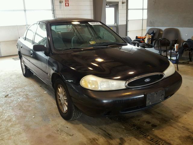 1FAFP66L1YK121801 - 2000 FORD CONTOUR SE BLACK photo 1