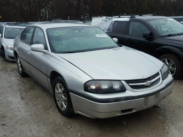 2G1WF52E459325335 - 2005 CHEVROLET IMPALA SILVER photo 1