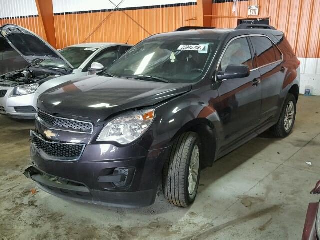 2GNFLFEK1F6365664 - 2015 CHEVROLET EQUINOX LT GRAY photo 2