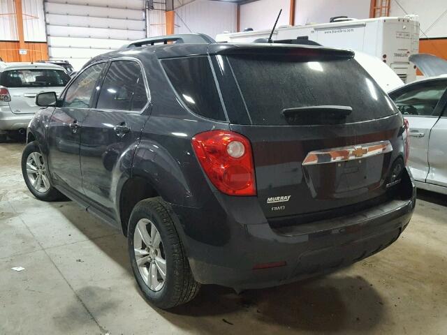 2GNFLFEK1F6365664 - 2015 CHEVROLET EQUINOX LT GRAY photo 3