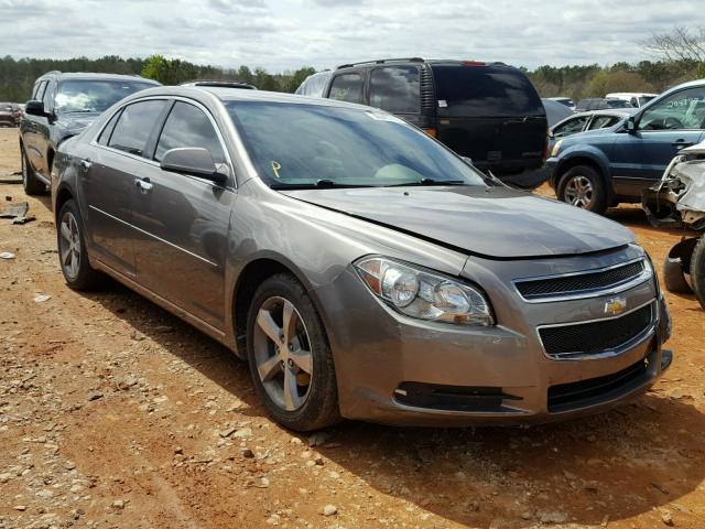 1G1ZC5E0XCF170381 - 2012 CHEVROLET MALIBU 1LT 棕色 照片 1
