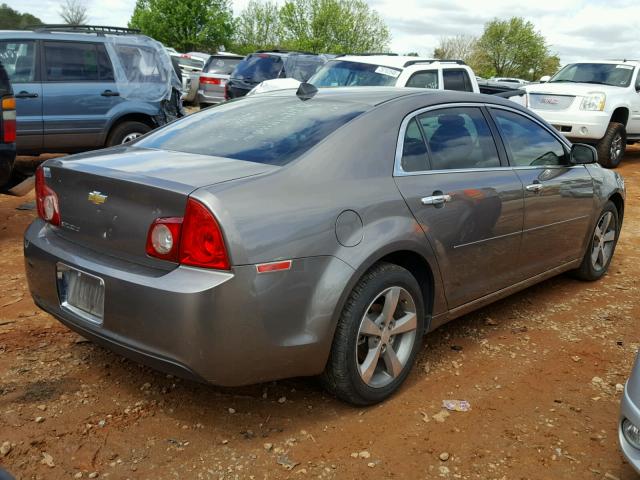 1G1ZC5E0XCF170381 - 2012 CHEVROLET MALIBU 1LT 棕色 照片 4