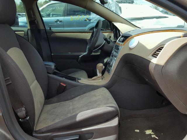 1G1ZC5E0XCF170381 - 2012 CHEVROLET MALIBU 1LT 棕色 照片 5