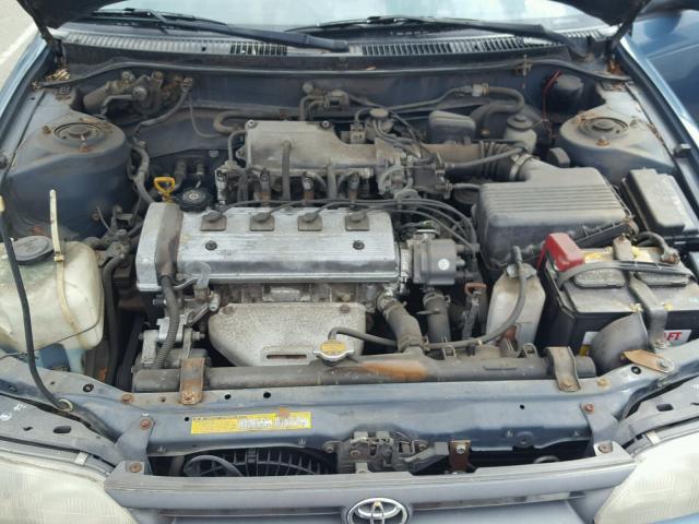 2T1AE09B6SC122297 - 1995 TOYOTA COROLLA LE BLUE photo 7