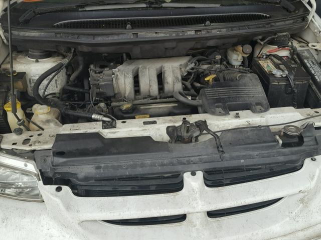 1B4GP45R9VB306633 - 1997 DODGE CARAVAN SE WHITE photo 7