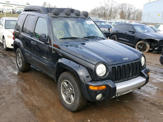 1J4GL38K03W560836 - 2003 JEEP LIBERTY RE BLACK photo 1