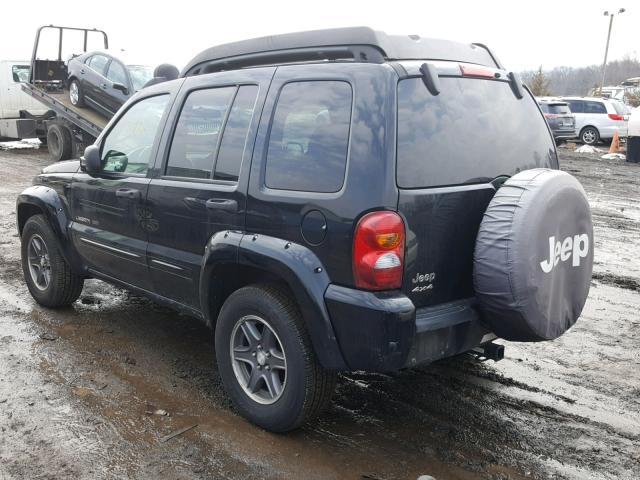 1J4GL38K03W560836 - 2003 JEEP LIBERTY RE BLACK photo 3