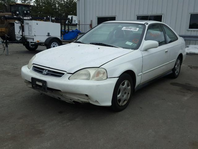 1HGEJ8245YL041074 - 2000 HONDA CIVIC EX თეთრი ფოტო 2