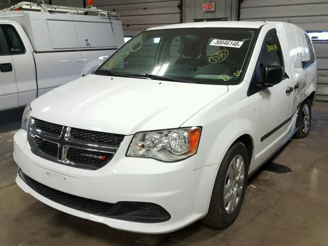 2C4RDGBG7GR154669 - 2016 DODGE GRAND CARA WHITE photo 2