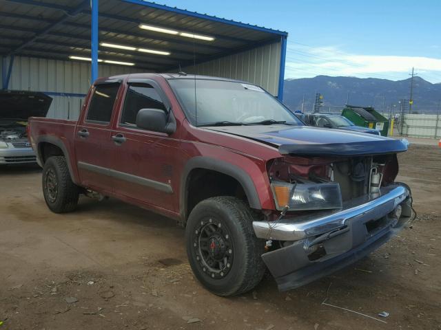 1GCDT33EX88186886 - 2008 CHEVROLET COLORADO L MAROON photo 1