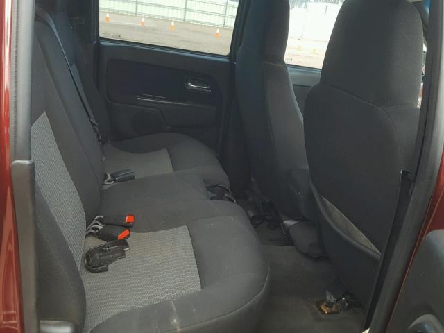 1GCDT33EX88186886 - 2008 CHEVROLET COLORADO L MAROON photo 6