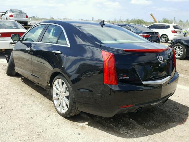 1G6AB5RX1D0134097 - 2013 CADILLAC ATS LUXURY BLACK photo 3