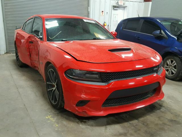 2C3CDXGJ7GH359185 - 2016 DODGE CHARGER R/ RED photo 1