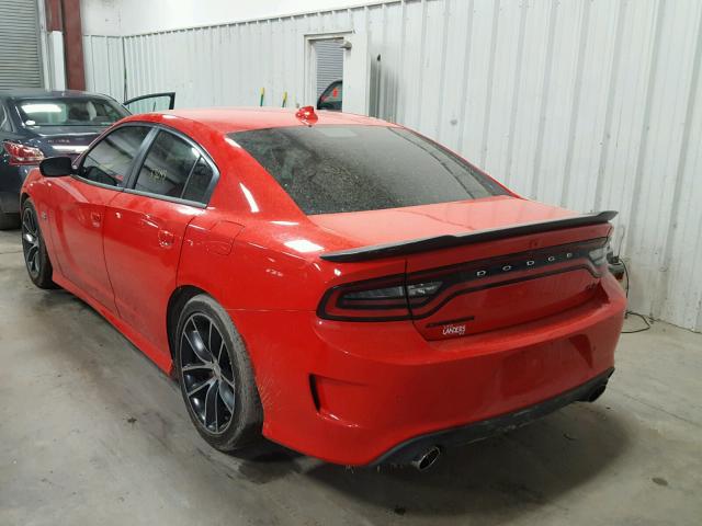 2C3CDXGJ7GH359185 - 2016 DODGE CHARGER R/ RED photo 3
