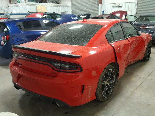 2C3CDXGJ7GH359185 - 2016 DODGE CHARGER R/ RED photo 4