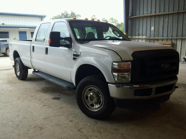 1FTWW3BR7AEB03202 - 2010 FORD F350 SUPER WHITE photo 1