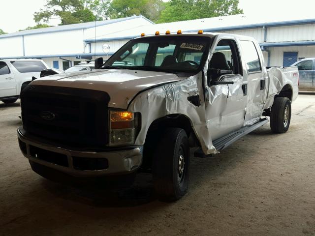 1FTWW3BR7AEB03202 - 2010 FORD F350 SUPER WHITE photo 2