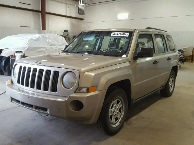 1J4FT28A29D195187 - 2009 JEEP PATRIOT SP TAN photo 2