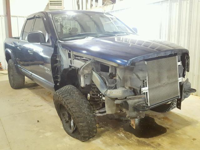 3D7KS28C96G178660 - 2006 DODGE RAM 2500 S BLUE photo 1